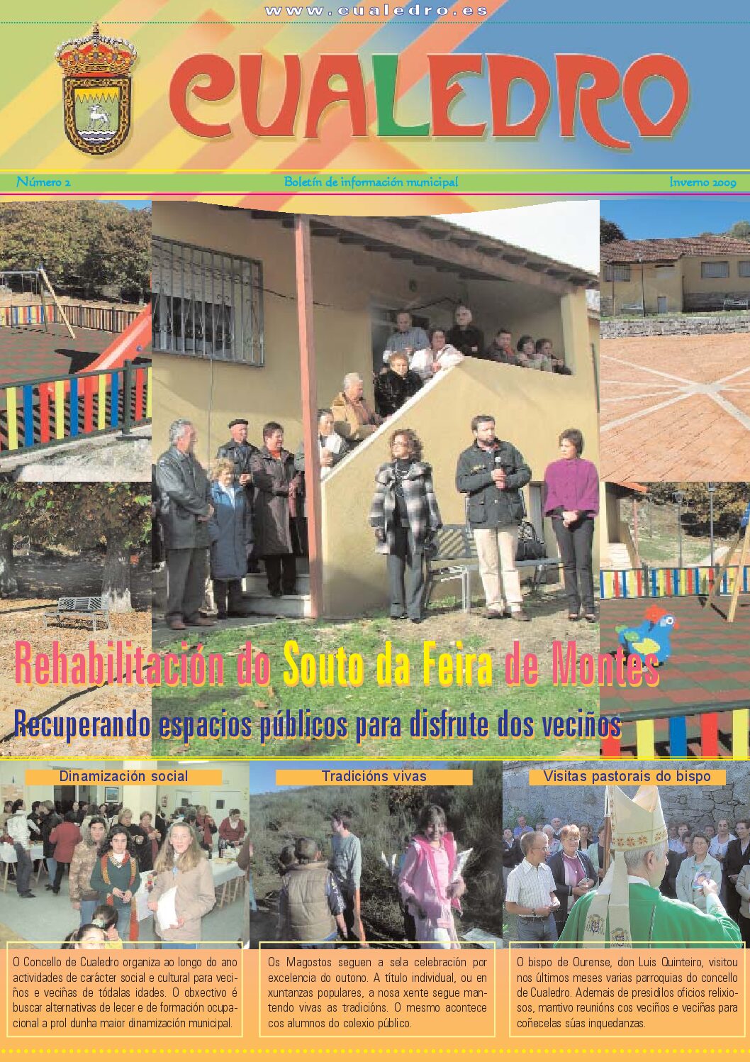 Portada do boletín, Inverno 2009